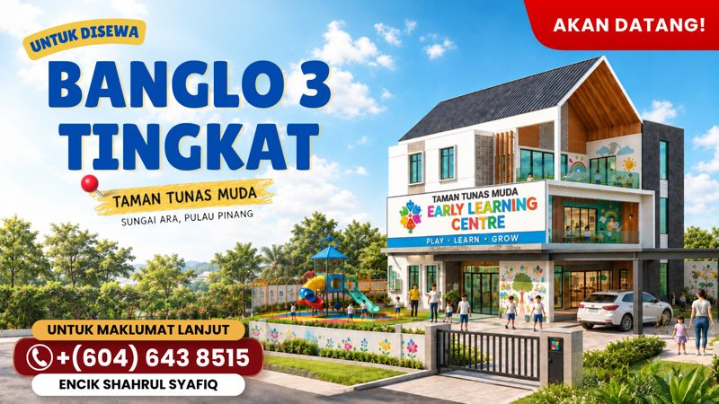 Banglo 3 Tingkat — Taman Tunas Muda