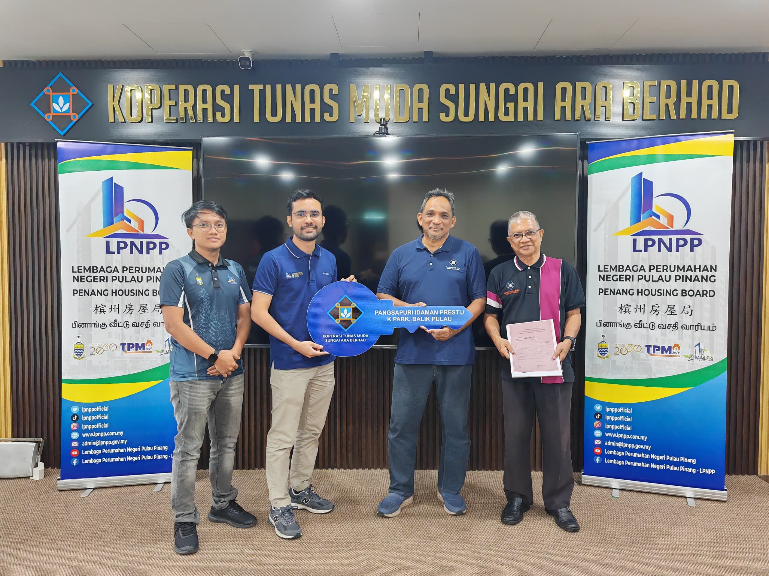 Penyerahan Kunci Rumah K-PARK