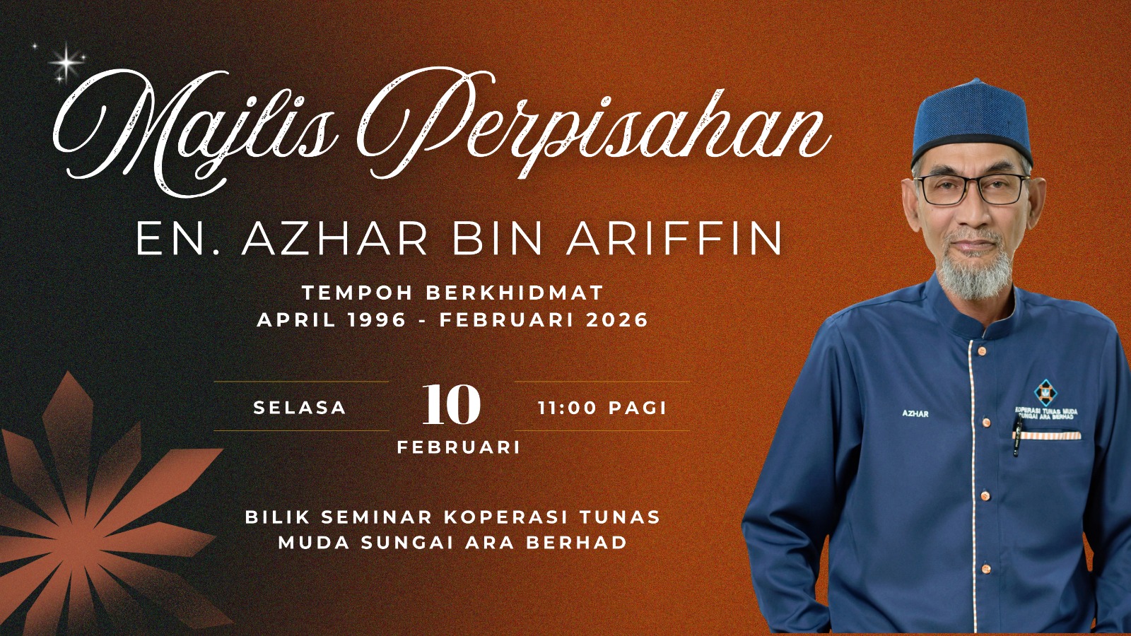 Majlis Perpisahan En. Azhar Bin Ariffin